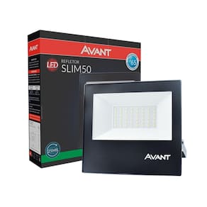 Refletor Led Avant 50w Luz Verde Bivolt Preto
