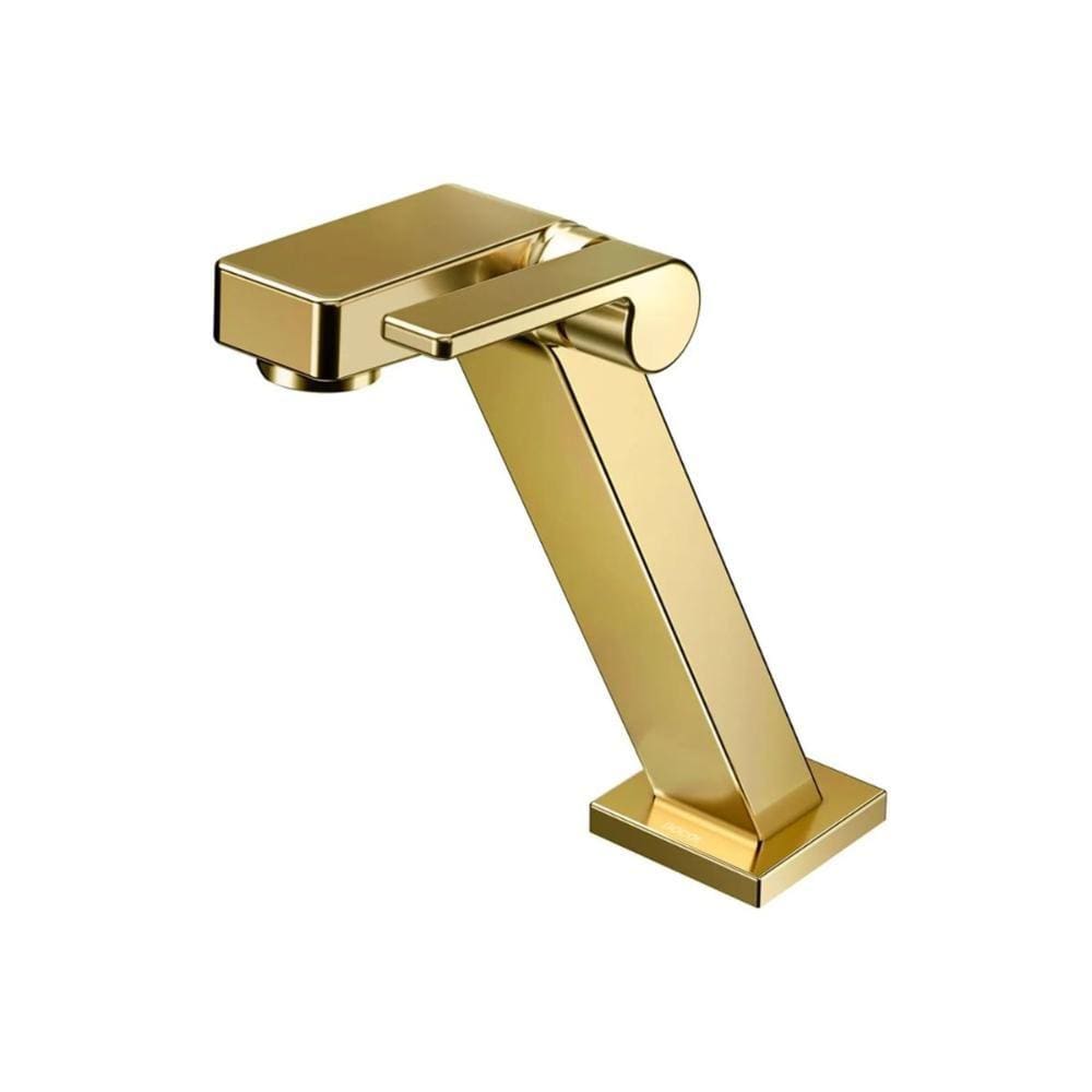 Torneira Docol Bica Baixa Stillo 820243 Ouro Polido