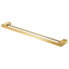 Toalheiro Barra Duplo Docol Flat 1013743 Ouro Polido