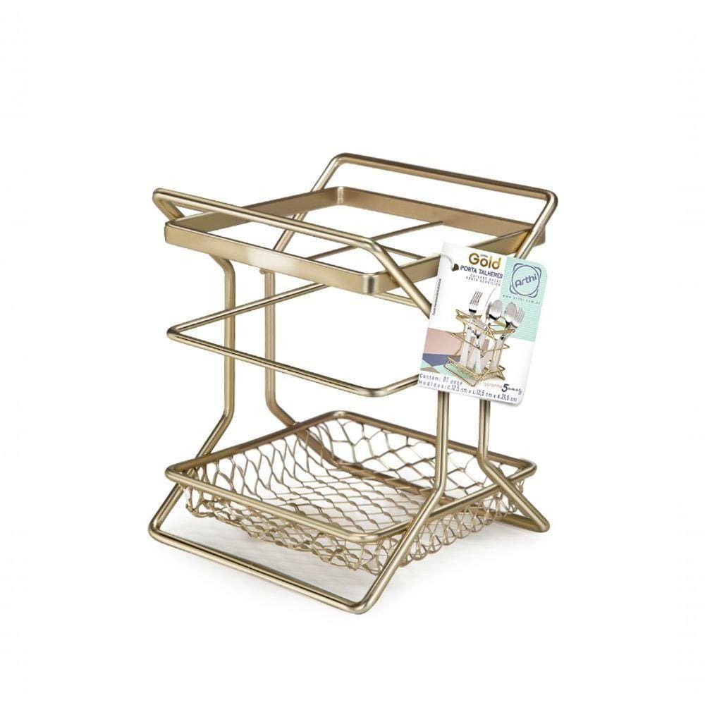 Porta Talheres Com Divisórias Linha Gold 3203 - Arthi