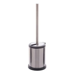 Escova Sanitária De Aço Inox Com Suporte E Tampa 2972 - Lyor