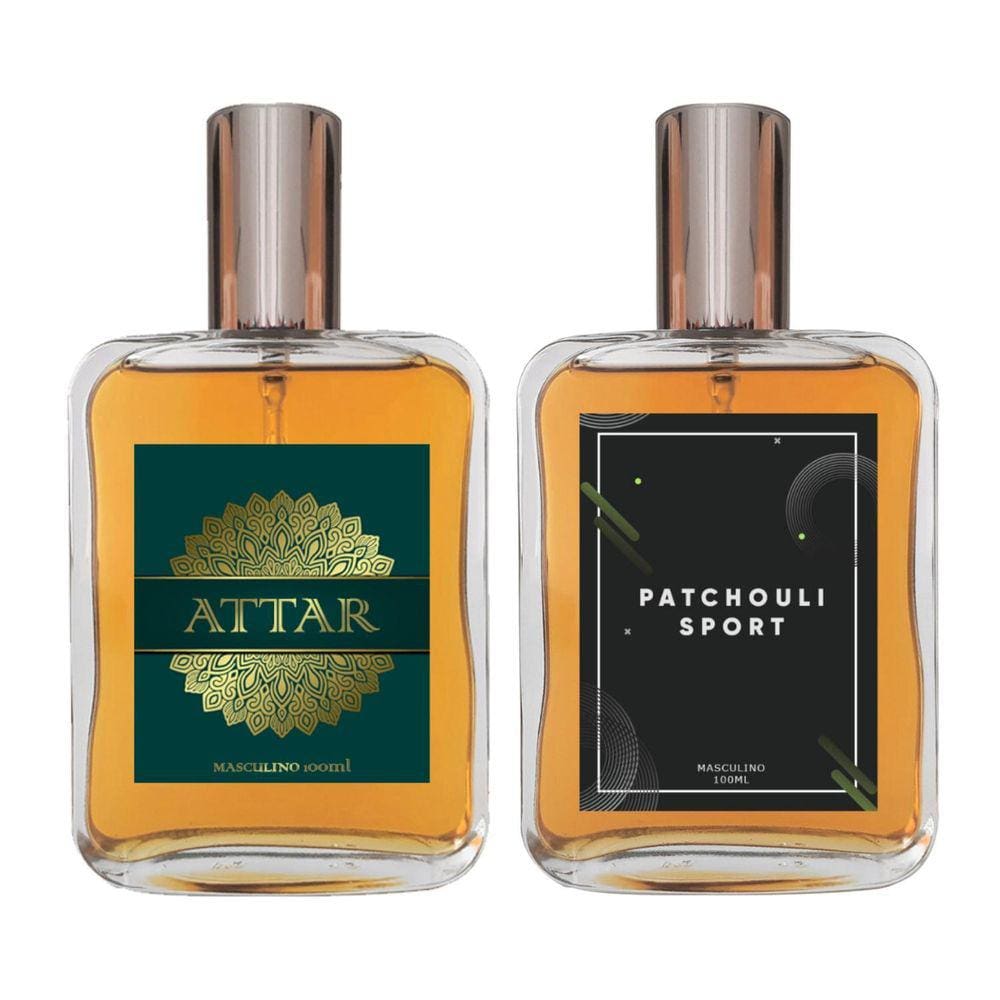 Kit Perfume Masculino - Attar + Patchouli Sport 100Ml