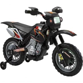 Moto Elétrica Infantil Motocross Preta - Bel Brink