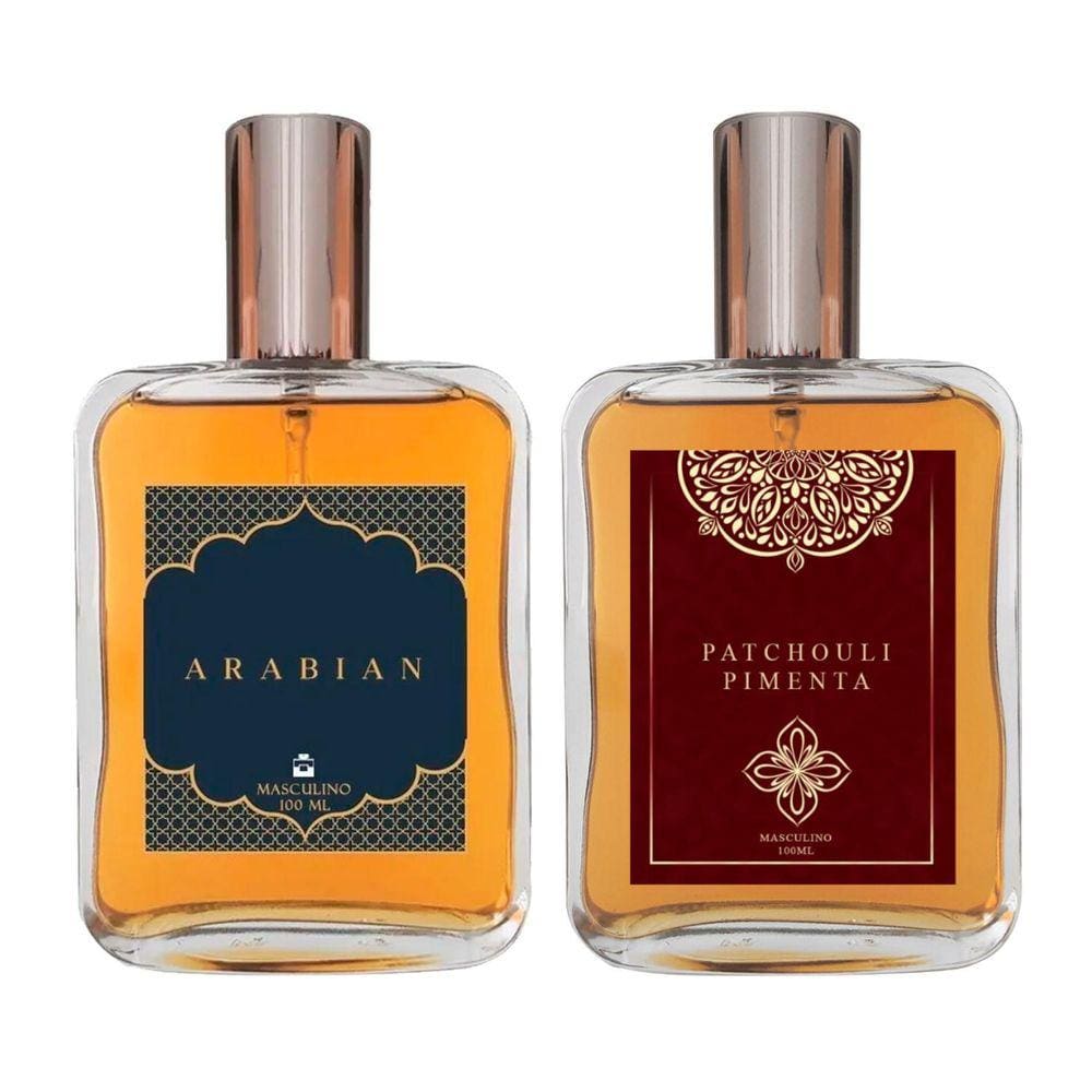 Kit Perfume Masculino - Arabian + Patchouli Pimenta 100Ml