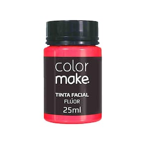 Tinta Facial Líquida Vermelho Neon - 25ml