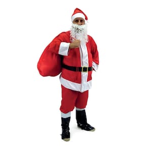 Fantasia Papai Noel Adulto Traje Completo