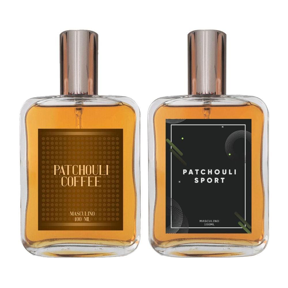 Kit Perfume - Patchouli Coffee + Patchouli Sport 100Ml