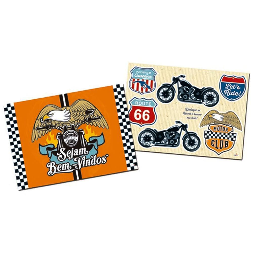 Kit Decorativo Motor Clube - 6 Itens