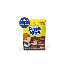 Bebida Láctea Achocolatado Pirakids Chocolate 200ml