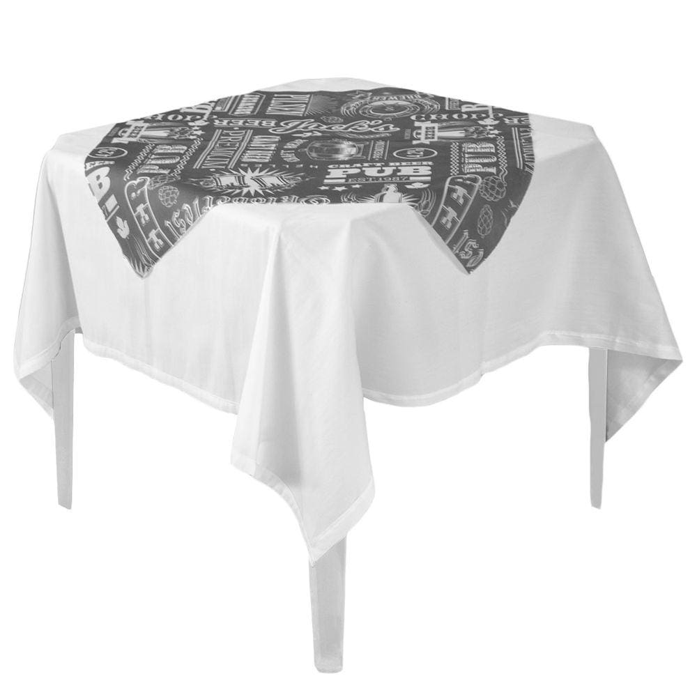 Toalha de Mesa Boteco Tnt 70cm x 70cm - 5 Unidades