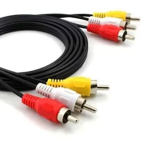 Cabo Audio Video 3 X 3 Rca 1,5mt