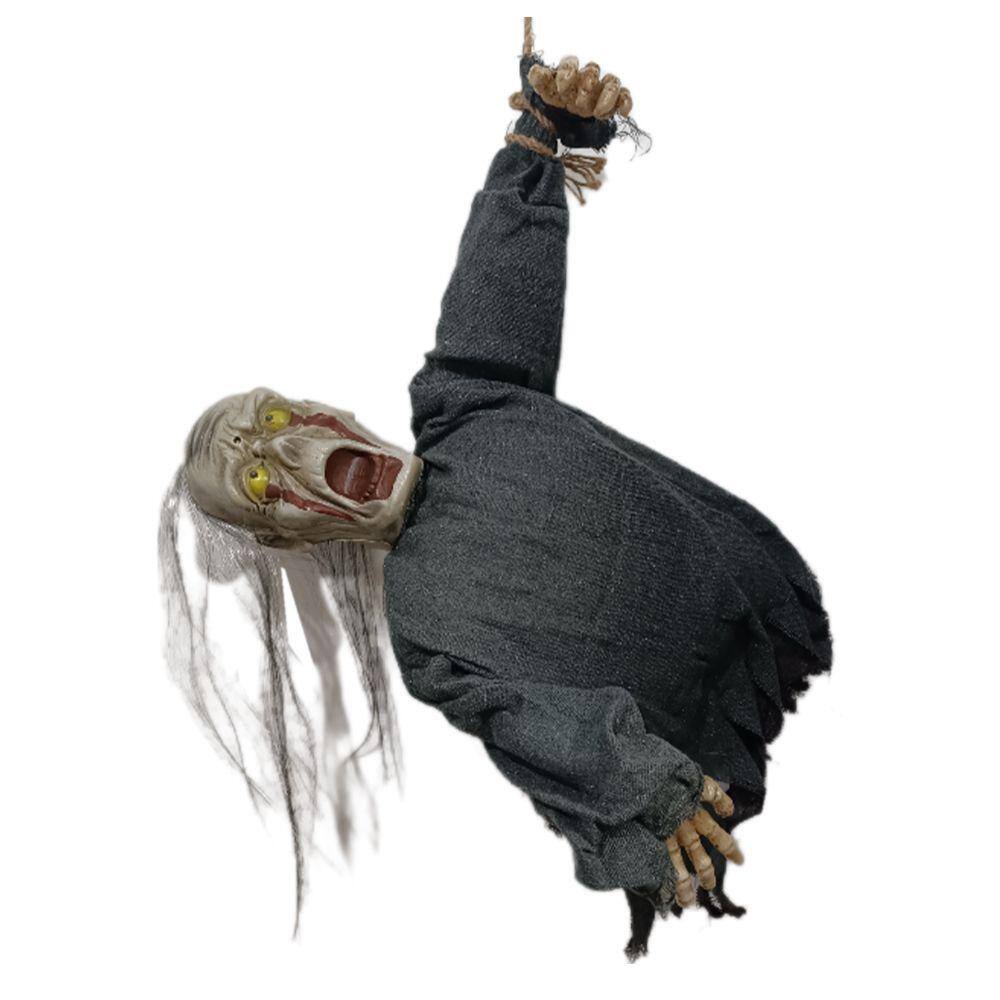 Boneco Zumbi Halloween com Som e Movimento