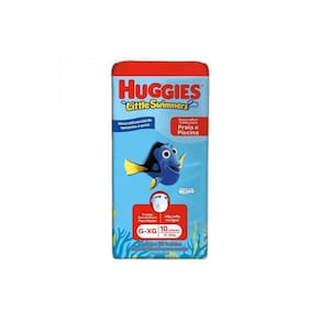 Fralda Para Piscina Huggies G-xg Little Swimmers 10 Unidades
