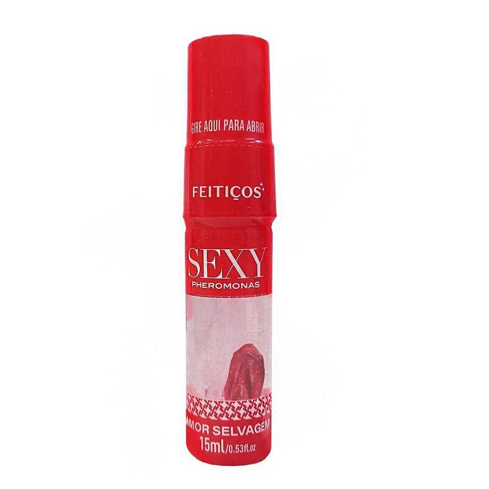 Perfume Afrodisíaco Sexy Pheromonas Amor Selvagem 15ml