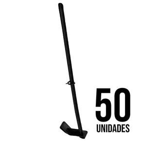 Haste para Bandeira de Carro Plástico Preta 40cm - 50 Un.