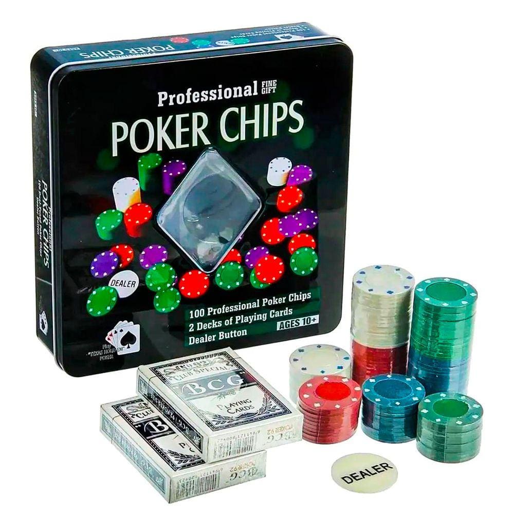 Kit Poker Texas Hold`em Profissional Completo