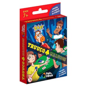 Jogo de Cartas Truco Maluco - 54 Cartas