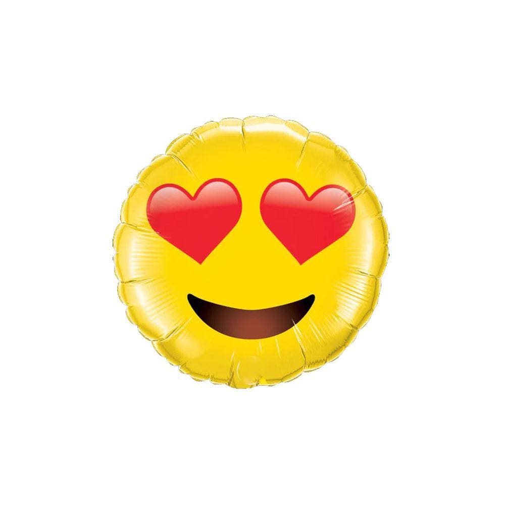 Balão Emoji Apaixonado 40cm