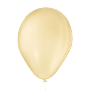 Balão São Roque Bege Liso 7 Polegadas - 50 unidades