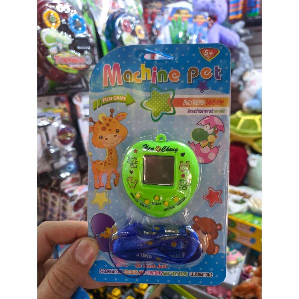 Bichinho Virtual Tamagochi 168 em 1 Verde - Brinquedo Retro