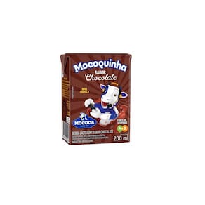 Bebida Láctea Achocolatado Mocoquinha Bebida Chocolate 200ml