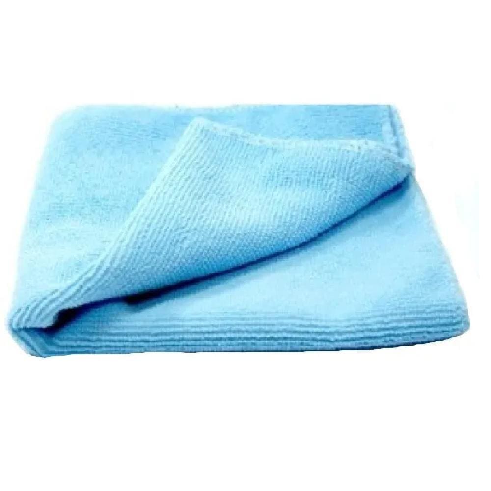 Pano De Microfibra 30X30Cm Azul Pacote C/2Un Nobre