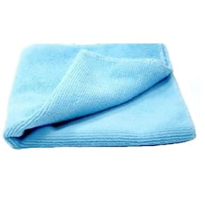 Pano De Microfibra 30X30Cm Azul  Pacote C/2Un  Nobre