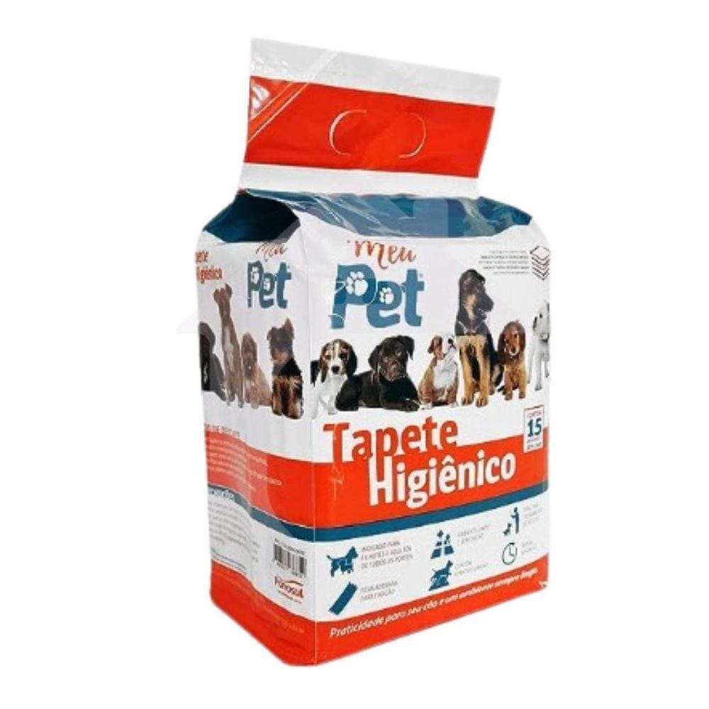 Tapete Higiênico Para Cães 15 Unidades Meu Pet- Hiper Textil