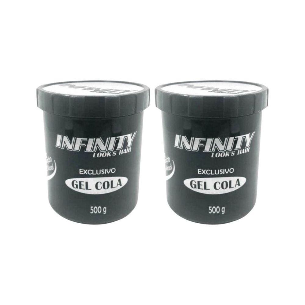 Gel Cola Infinity Exclusivo 500G - Kit Com 2Un