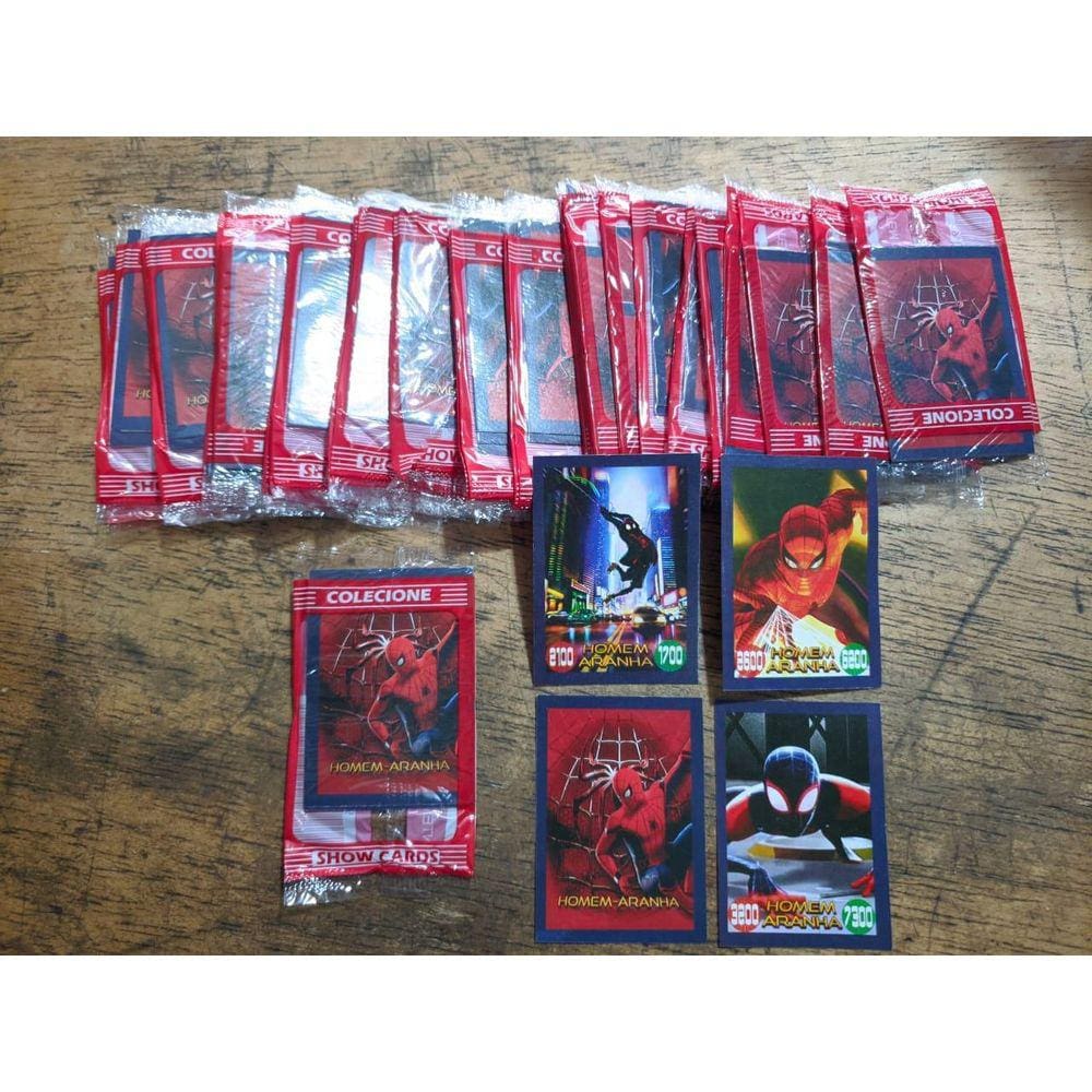 Kit Cards 2.5 - HOMEM ARANHA - Bater Bafo - 100 Cards