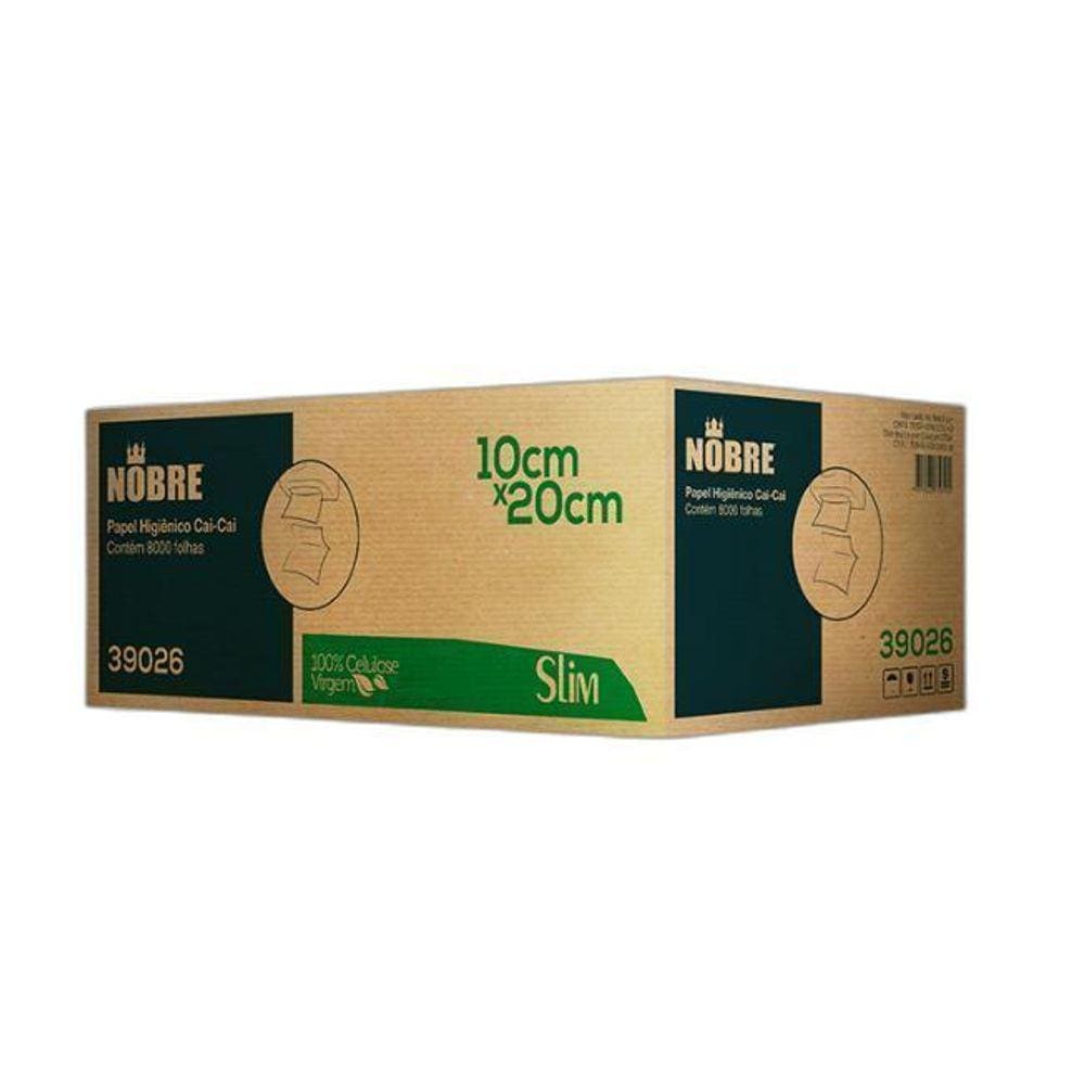 Papel Higienico Cai Cai C/8000Fls. 9,6X20,5Cm Caixa/Celulose