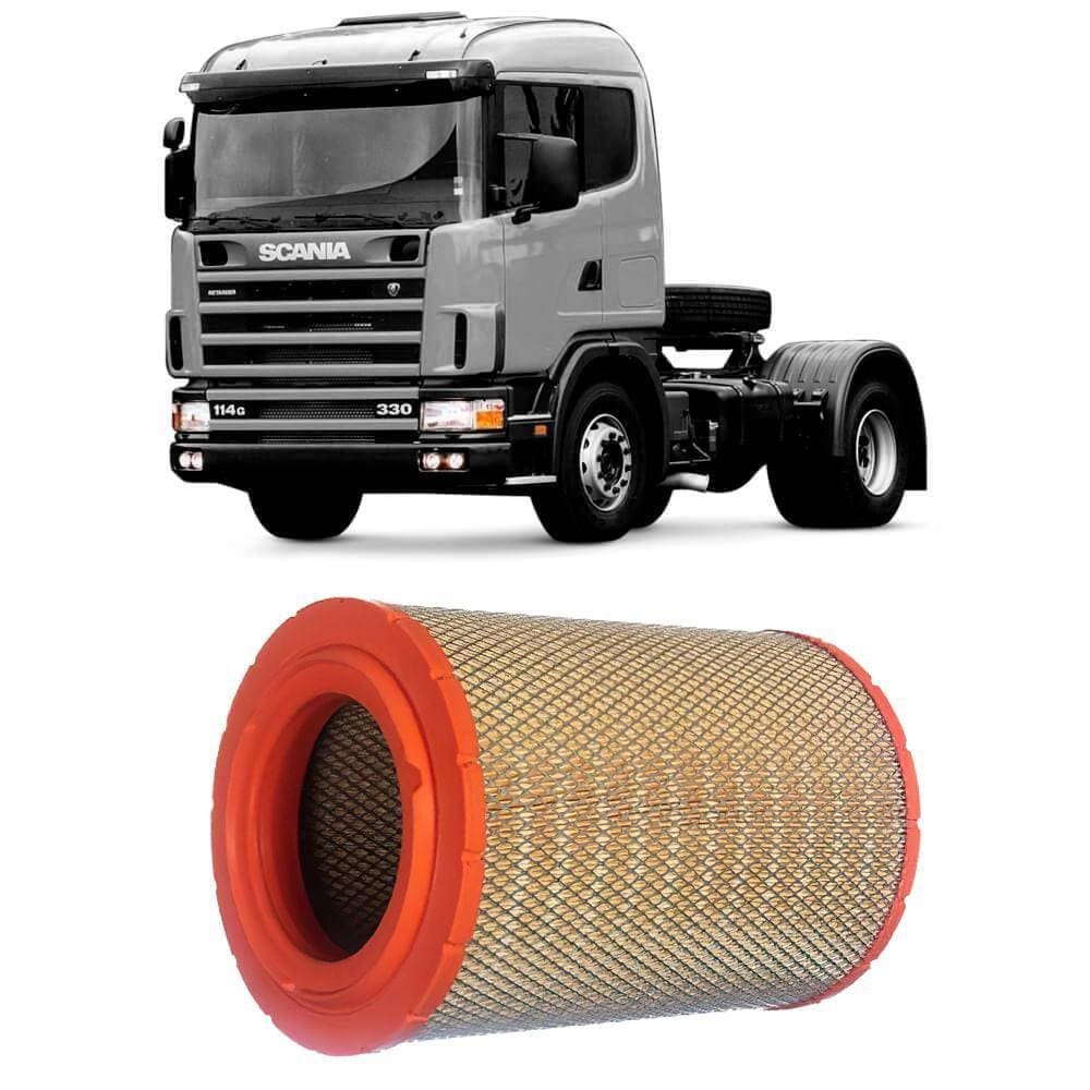 Filtro Ar Scania P 114 96 a 2005 Tecfil ARS1184/1