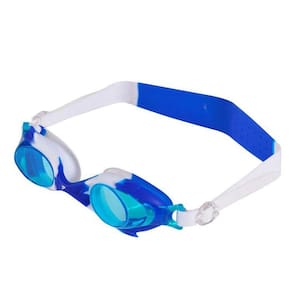 Óculos De Natação Infantil Poker Orimos Azul/Amarelo St