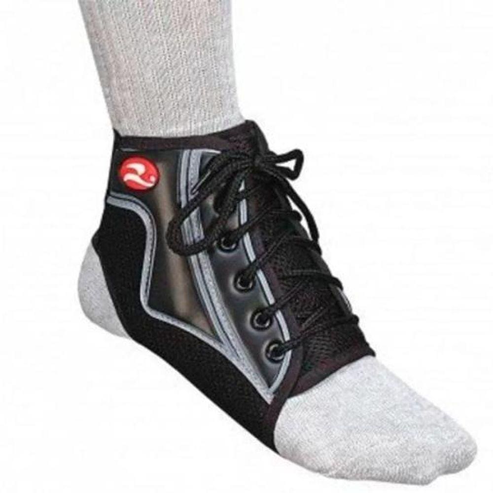 Tornozeleira De Cadarço Realtex Preto Grande