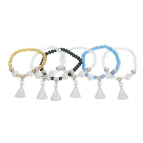 Pulseira Nossa Senhora Aparecida de Cristal (Unidade)