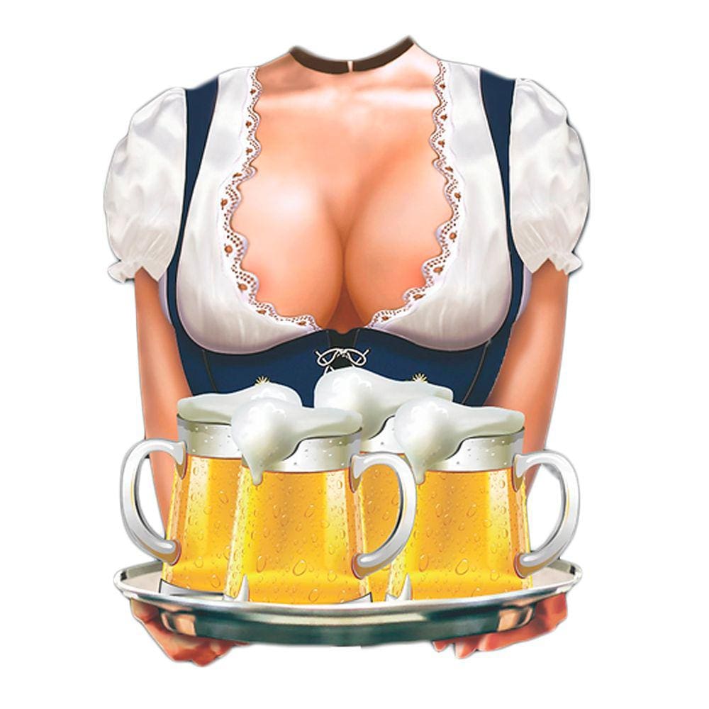 Painel Festa de Boteco Garçonete - 67cm x 50cm