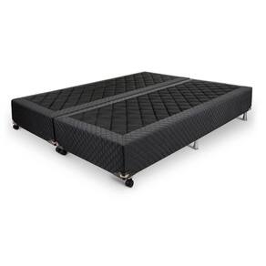 Base Box King Poliester 193x203x25cm Prorelax Preto