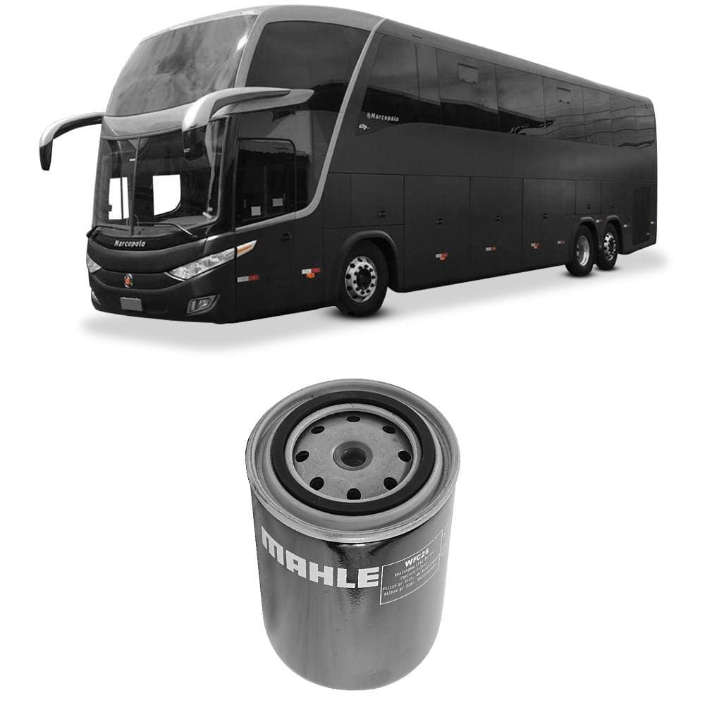 Filtro Refrigeração Volvo B12 FH12 FM12 NH12 D12D D12C Mahle