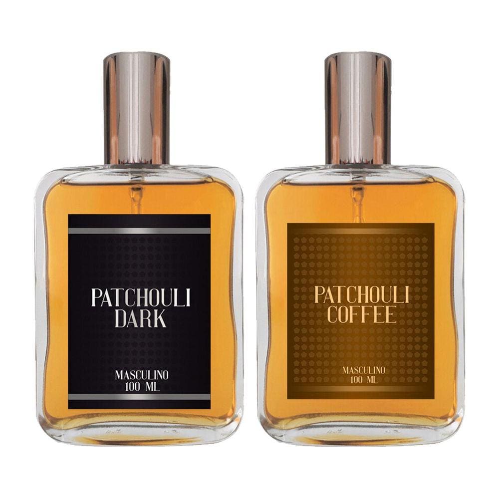 Kit Perfume - Patchouli Dark + Patchouli Coffee 100Ml