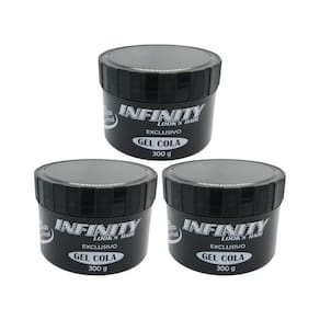 Gel Cola Infinity Exclusivo 300G - Kit Com 3Un