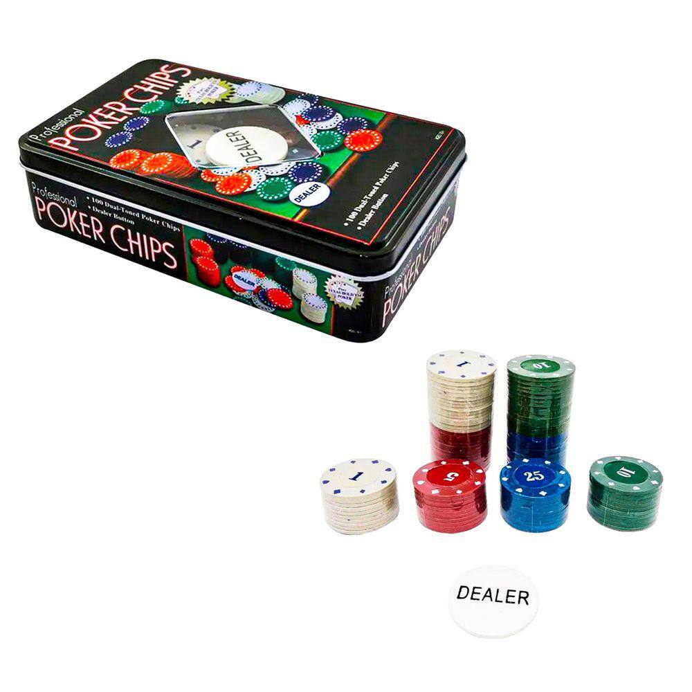 Kit Fichas de Poker Profissional