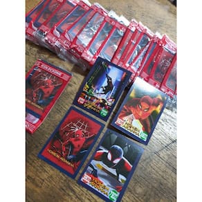 Cards Homem Aranha - Kit 50 Pacotes com 4 Cards 200 cards