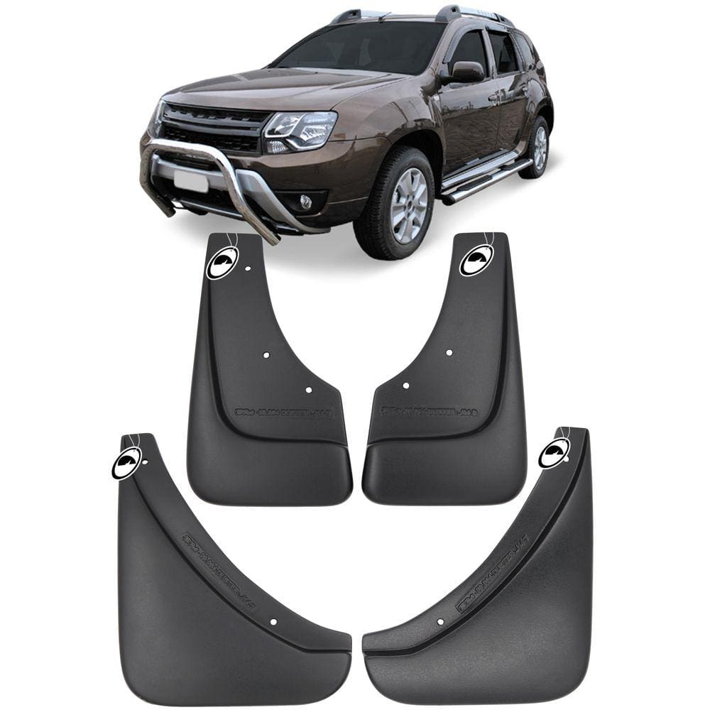Jogo Apara Barro Protetor Lameira Flap Renault Duster 2011 2012 2013 2014