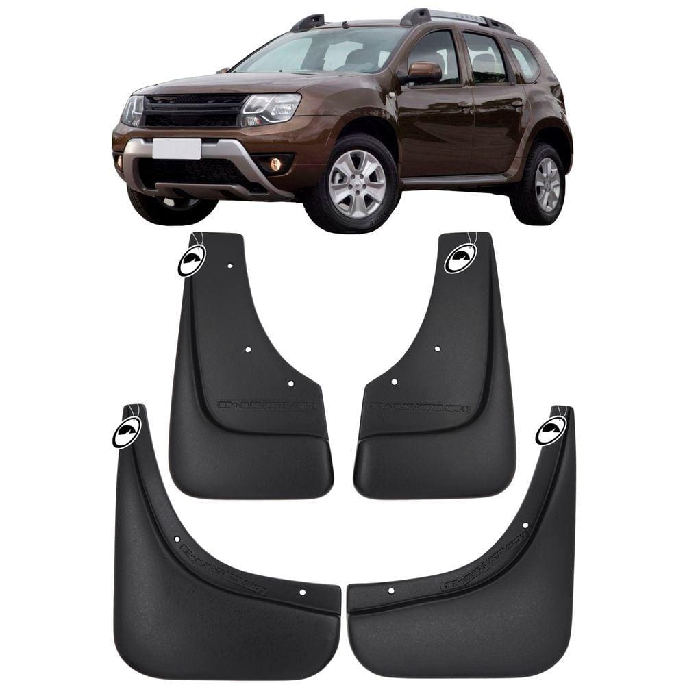 Jogo Apara Barro Protetor Lameira Flap Renault Duster 2015 2016 2017 2018