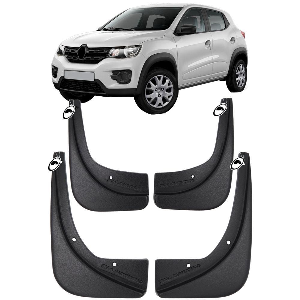 Jogo Apara Barro Protetor Lameira Flap Renault Kwid 2017 2018