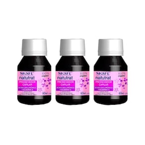 Oleo Capilar Skafe Natutrat Oleo Acido Hialur 60Ml-Kit C/3Un