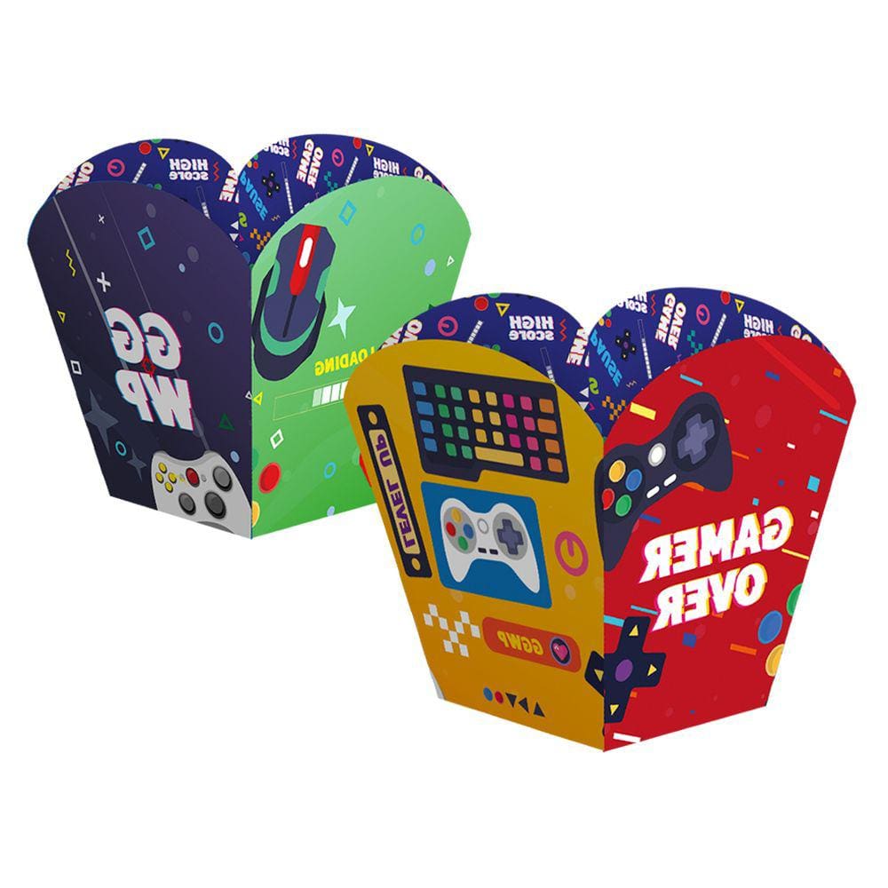Cachepot de Papel Games Pequeno - 4 Unidades