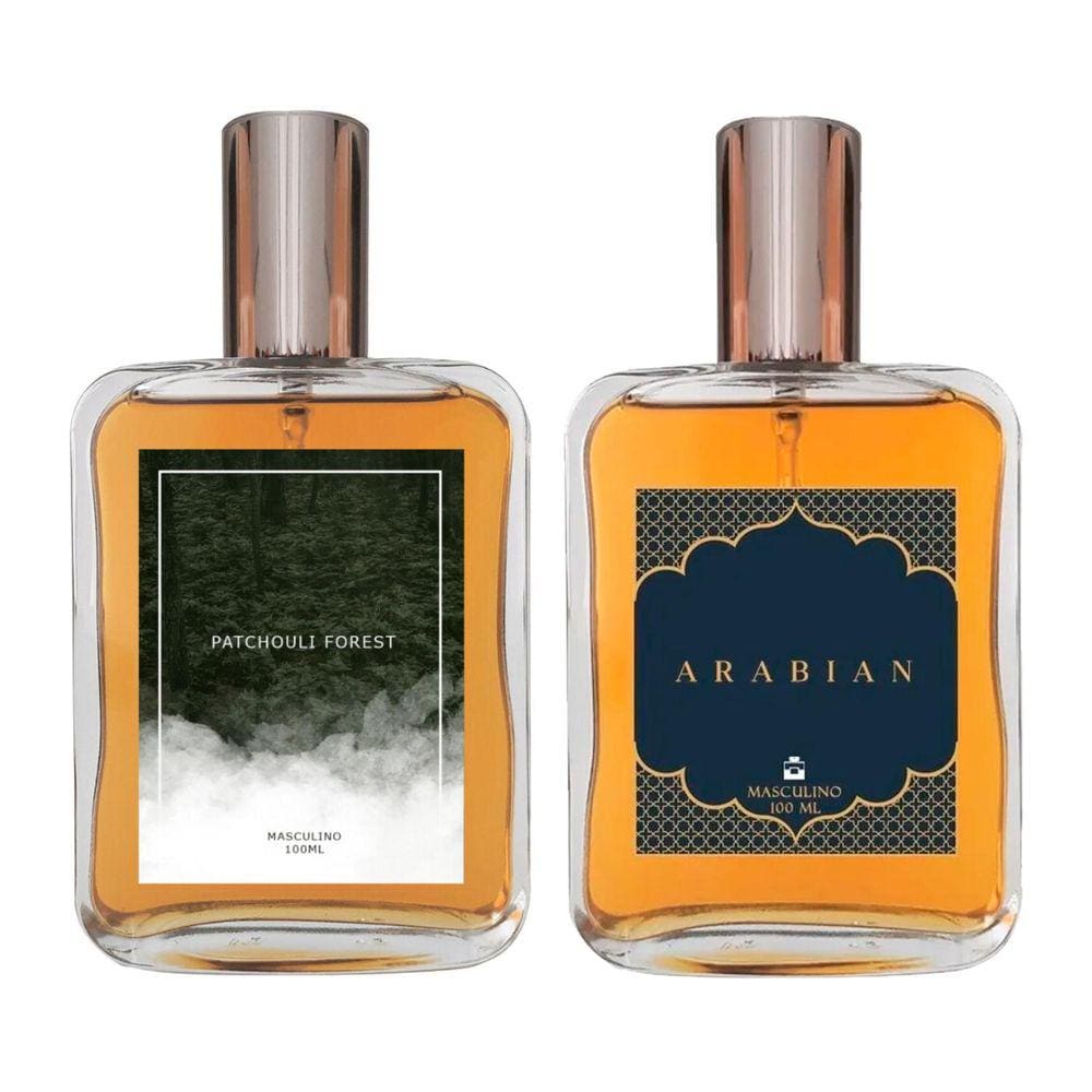 Kit Perfume Masculino - Patchouli Forest + Arabian 100Ml