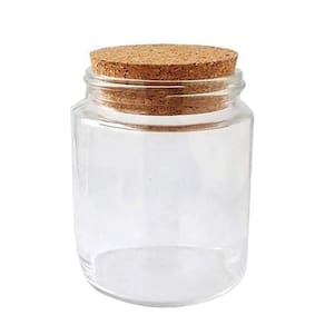 Pote para Bolo de Vidro com Rolha - 200ml