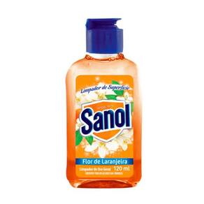 Limpador De Superficies Sanol Flor De Laranjeira 120Ml